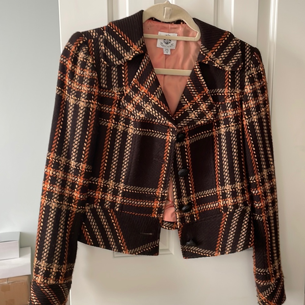 Renfrew vintage wool cropped tweed jacket